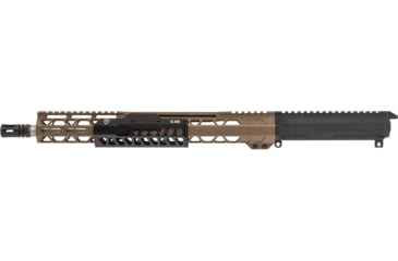 Image of Bilson Arms BA-15FC Pump Style Forward Charging Upper Assembly, 5.56mm/.223 Remington, 24.5in, 16in, 1-7 Twist, 1/2-28, Free-Float, A2 Birdcage, Cerakote/Anodized, FDE/Black, ARUFSFN1001