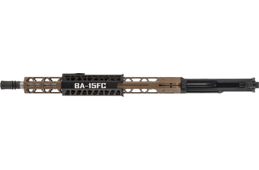 Image of Bilson Arms BA-15FC Pump Style Forward Charging Upper Assembly, 5.56mm/.223 Remington, 24.5in, 16in, 1-7 Twist, 1/2-28, Free-Float, A2 Birdcage, Cerakote/Anodized, FDE/Black, ARUFSFN1001