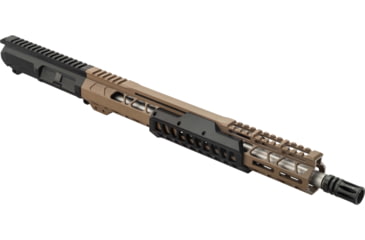 Image of Bilson Arms BA-15FC Pump Style Forward Charging Upper Assembly, 5.56mm/.223 Remington, 24.5in, 16in, 1-7 Twist, 1/2-28, Free-Float, A2 Birdcage, Cerakote/Anodized, FDE/Black, ARUFSFN1001