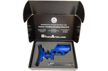 Image of Bilson Arms Pivotal Buttstock, Blue, ARLPBA11001