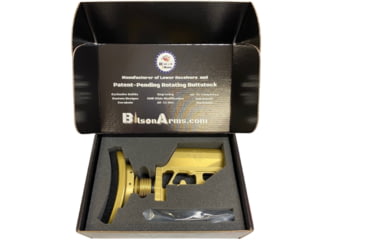 Image of Bilson Arms Pivotal Buttstock, Gold, ARLPBA21001