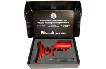 Image of Bilson Arms Pivotal Buttstock, Red, ARLPBA31001