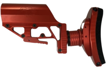 Image of Bilson Arms Pivotal Buttstock, Anodized Red, 1, ARLPBA31001