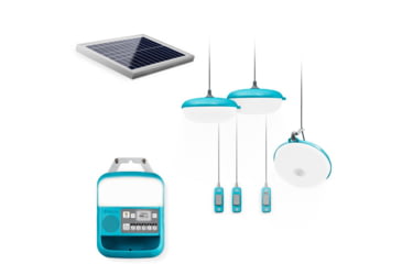 Image of BioLite Solar Home System 620+, Blue, SHA0301