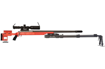 Image of Accuracy Solutions BipodeXt ELR Max Picatinny Rifle Stabilizer, Black, AS-2022-50