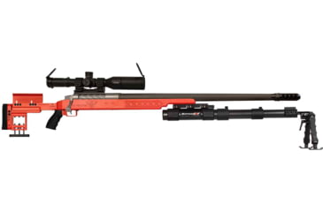 Image of Accuracy Solutions BipodeXt ELR Max Picatinny Rifle Stabilizer, Black, AS-2022-50