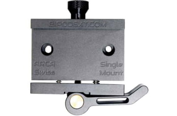 Image of BipodeXt Gen 3 Mounting Post Kit Single Mount, Arca, Black, Small, AS-2022-13