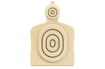 Image of Birchwood Casey 3DTGTBTT Torso Target 31.25 H X 21.25 W X 1 D 3D Bullseye Ta