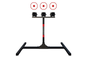 Image of Birchwood Casey 3 Spring Loaded Self-Resetting Targets w/ Plate Rack, BC-3TPR
