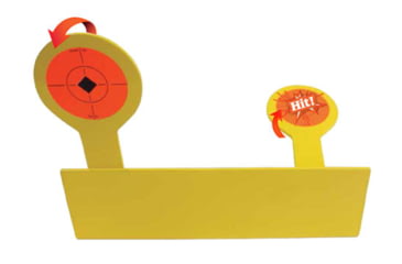 Image of Birchwood Casey 47522 World Of Targets Bushwacker Steel Black/Orange/Yellow