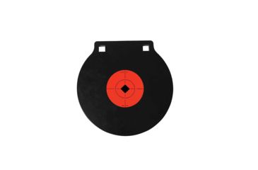 Image of Birchwood Casey 47615 World Of Targets AR500 Steel Gong 10 Two Hole Orange/Blac, BC-47615