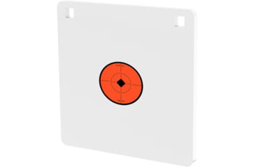 Image of Birchwood Casey AR500 Gong, 8in Square Target, 3/8in, White, BC-SQR8-38