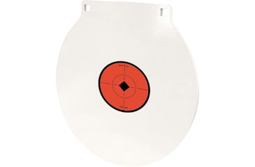 Image of Birchwood Casey AR500 Gong, 12in Round Target, 3/8in, White, BC-RND12-38
