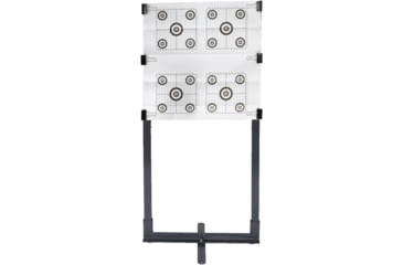 Image of Birchwood Casey BC-2395MTSKIT Metal Target Stand Target Kit Gray Steel