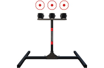 Image of Birchwood Casey 3 Spring Loaded Self-Resetting Targets with Plate Rack