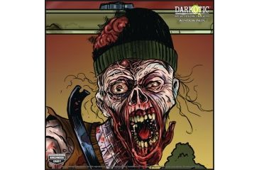 Image of Birchwood Casey Darkotic Humanoid Adhesive Targets 12 Inch Window Pain 5 Per Package