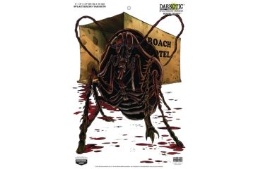 Image of Birchwood Casey Darkotic Splattering Targets 12x18 Inches House Guest 50 Per Pack Shrink Wrapped