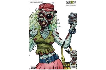 Image of Birchwood Casey Darkotic Splattering Targets 12x18 Inches Shopping Spree 50 Per Pack Shrink Wrapped