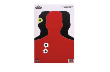 Image of Birchwood Casey Dirty Bird Silhouette III Splattering Paper Target 12x18 Inch 8 Per Pack, BC-35708