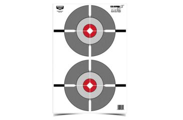 Image of Birchwood Casey Eze-Scorer 12x18 Dbl Bull's-Eye Tgt 10, BC-37207