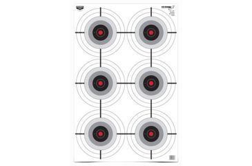 Image of Birchwood Casey Eze-Scorer Multi-Bulls-Eye 23in. x 35in. Target, BC-37037