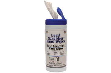 Image of Birchwood Casey Lead Scrubber Hand Wipes, 40 Pre-Moistened Towelettes, BC-32440