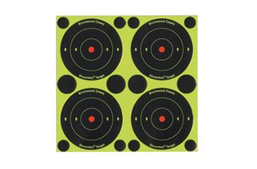 Image of Birchwood Casey Shoot-N-C 3in Round Bullseye Targets - 48 Pack, BC-34315