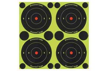 Image of Birchwood Casey Shoot-N-C 3in Round Bullseye Targets - 48 Pack, BC-34315