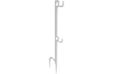 Image of Birchwood Casey Steel Target Hanger, Double Hook, White, BC-CFGSTH2