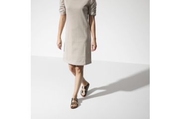 Image of Birkenstock Arizona Birko-Flor Cork-Latex Footbed Sandal, Electric Taupe Burko-Flor, Narrow, 39, 1012972-39