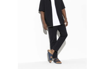 Image of Birkenstock Arizona Birko-Flor Sandals - Mens, Desert Soil Blue, 46, 1015508-R-46