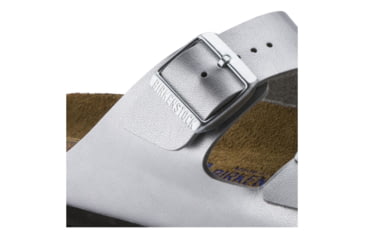 Image of Birkenstock Arizona Birko-Flor Soft Footbed - Women's, Silver, 35 55015-1-35