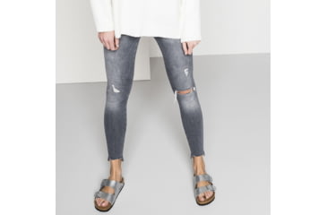 Image of Birkenstock Arizona Birko-Flor Soft Footbed - Women's, Silver, 35 55015-1-35