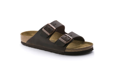 Image of Birkenstock Arizona Leather Soft Footbed Sandal - Unisex, Habana, 42, 52531-5253-42