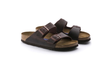 Image of Birkenstock Arizona Oiled Leather Soft Footbed - Men's, Habana, 37 45276-1-37