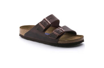 Image of Birkenstock Arizona Oiled Leather Soft Footbed - Men's, Habana, 37 45276-1-37