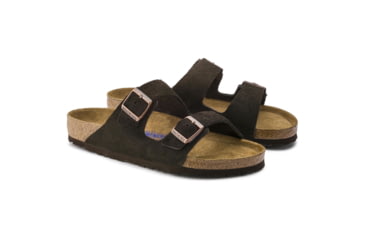 Image of Birkenstock Arizona Suede Soft Footbed - Women's, Mocha, 35 95131-1-35
