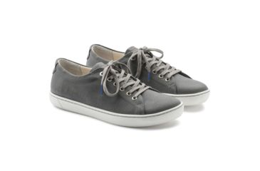 Image of Birkenstock Arran Textile Cork-Latex Footbed Shoes - Womens, Grey, Medium, 37, 1008559-37