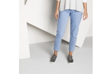 Image of Birkenstock Arran Textile Cork-Latex Footbed Shoes - Womens, Grey, Medium, 37, 1008559-37