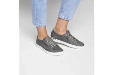 Image of Birkenstock Arran Textile Cork-Latex Footbed Shoes - Womens, Grey, Medium, 37, 1008559-37