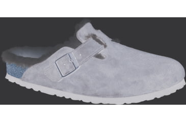 Image of Birkenstock Boston Shearling Leather Clogs - Women's, Forest, Narrow, 37, 1012249-37