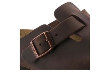 Image of Birkenstock Boston Soft Footbed - Unisex, Habana Oiled Leather, 42, 159711-15971-42