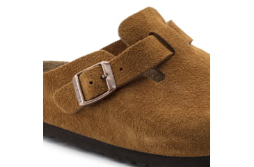 Image of Birkenstock Boston Soft Footbed - Unisex, Mink Suede, 42, 1009543-1009543-42