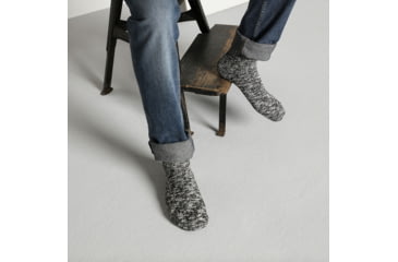 Image of Birkenstock Cotton Slub - Mens, Black/Gray, Medium, 1008039-1008039-Medium