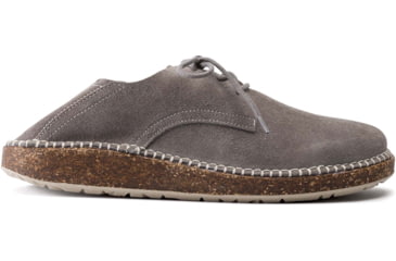 Image of Birkenstock Gary Suede Shoes - Mens, Light Gray, 42, 1016387-R-42