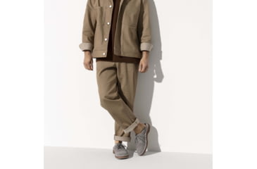 Image of Birkenstock Gary Suede Shoes - Mens, Light Gray, 42, 1016387-R-42