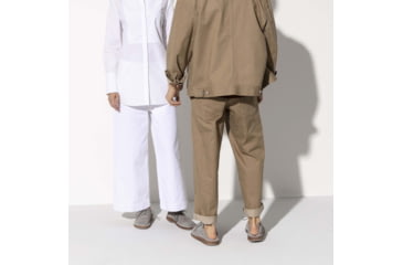 Image of Birkenstock Gary Suede Shoes - Mens, Light Gray, 42, 1016387-R-42