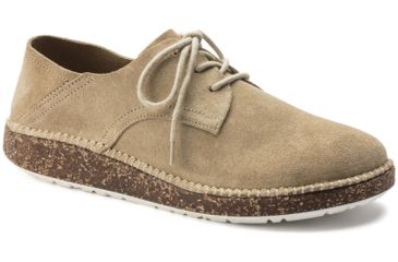 Image of Birkenstock Gary Suede Shoes - Mens, Sand, 43, 1014094-R-43