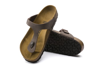 Image of Birkenstock Gizeh Birkibuc - Women's, Mocha, 35 4375-1-35