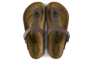 Image of Birkenstock Gizeh Birkibuc - Women's, Mocha, 35 4375-1-35